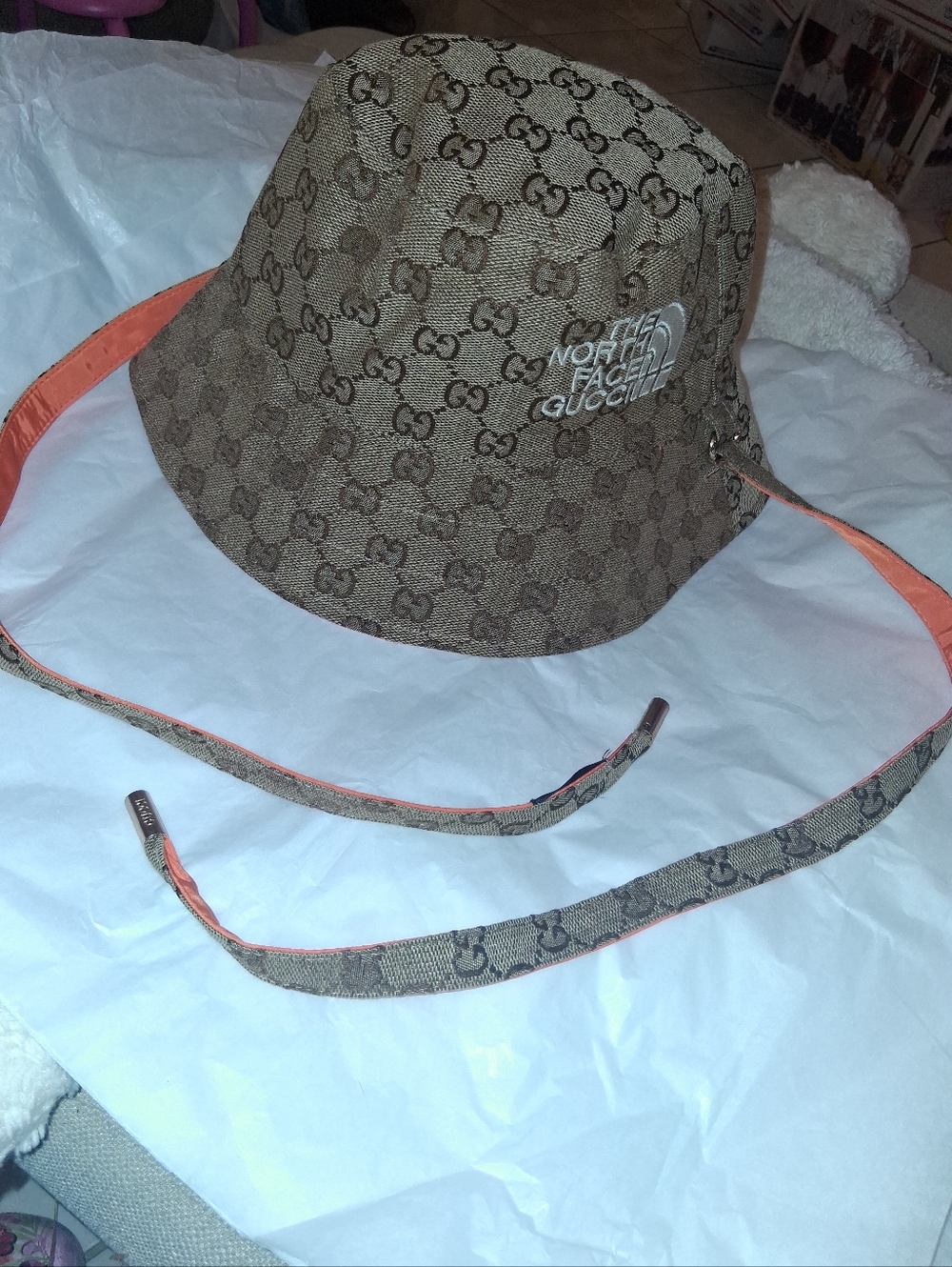 Gucci for North Face authentic buck Hat.